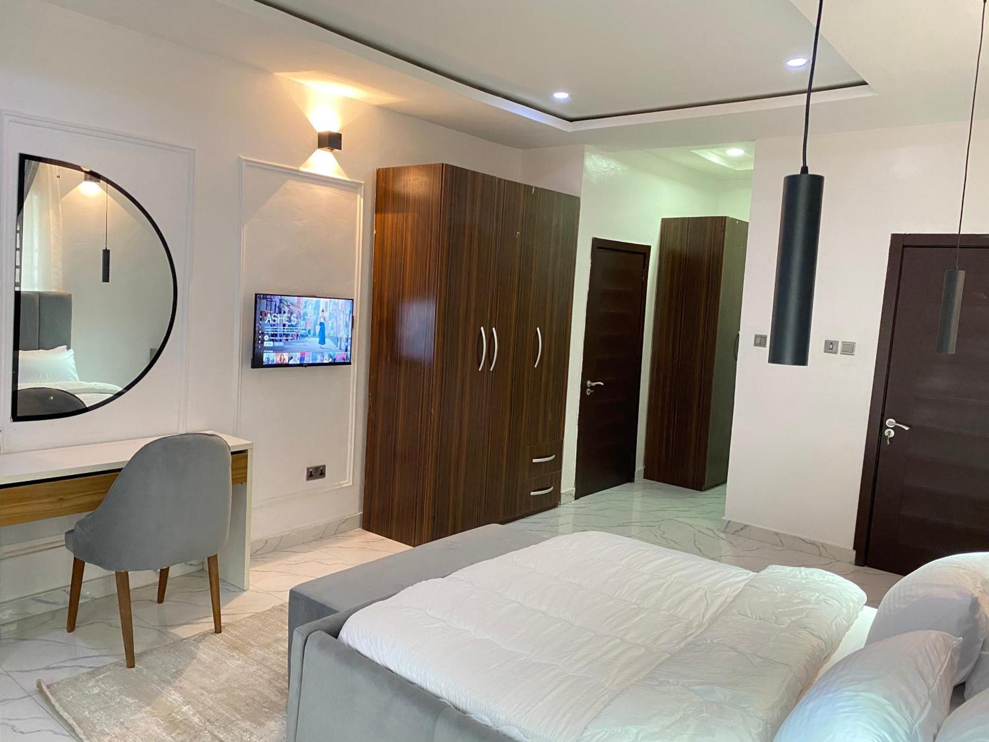 Luxe Haven Lekki Apartment Bagian luar foto
