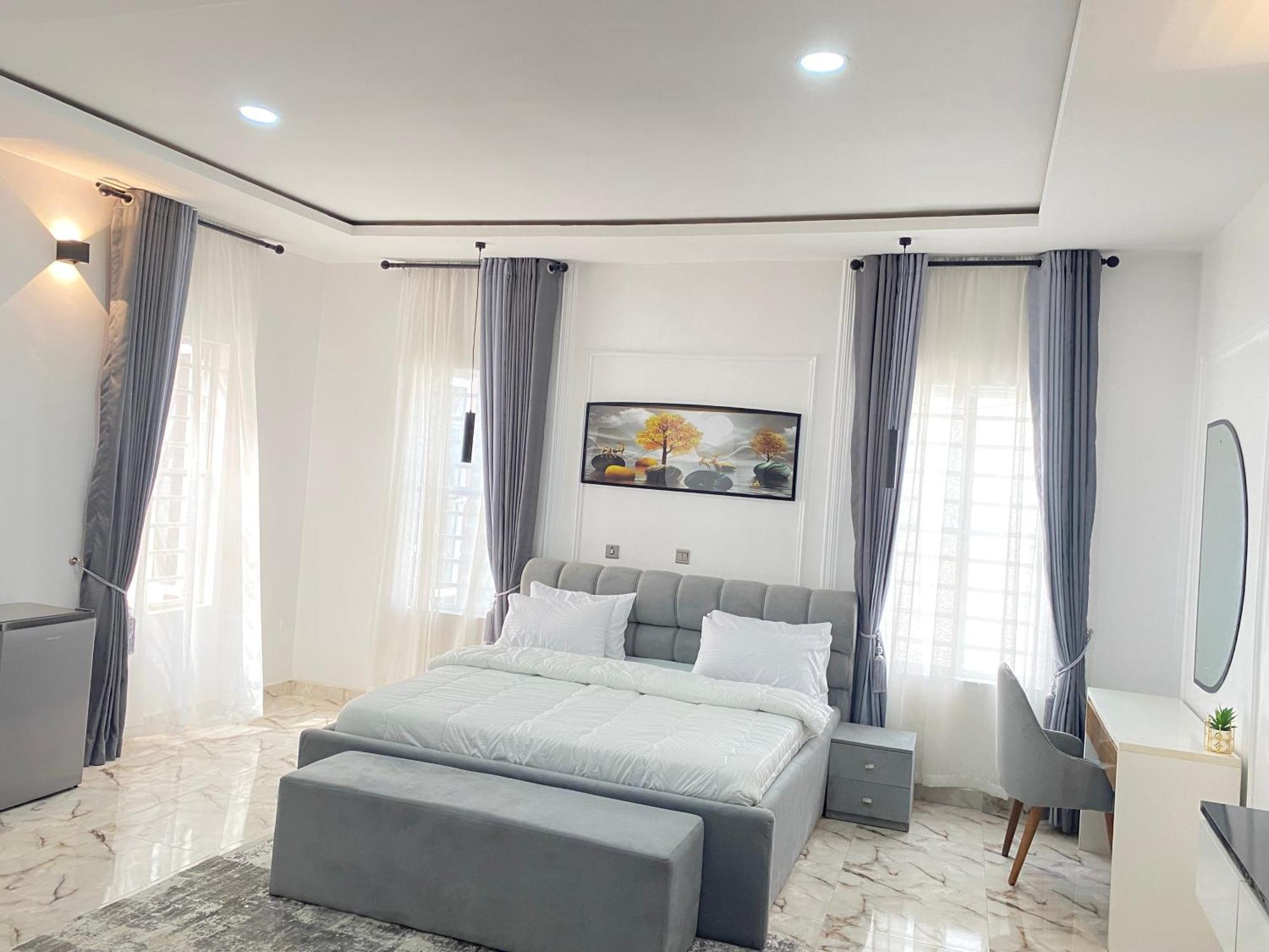 Luxe Haven Lekki Apartment Bagian luar foto